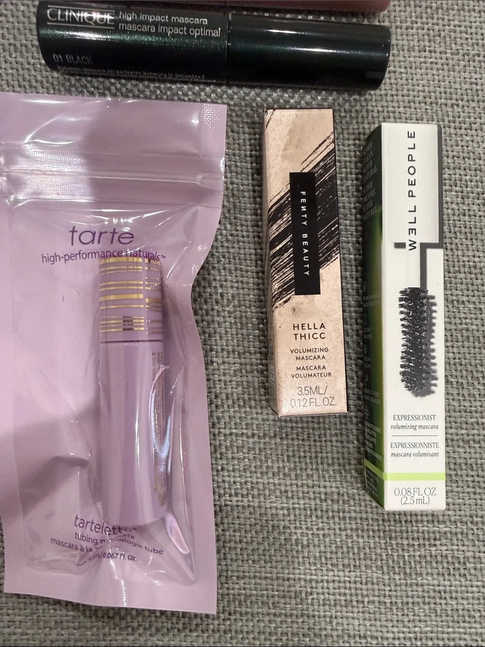 6 pc deluxe travel size mixed brand mascara all brand new